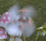 Pinwheel spinning