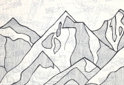 Mountains Are Calling - Detail